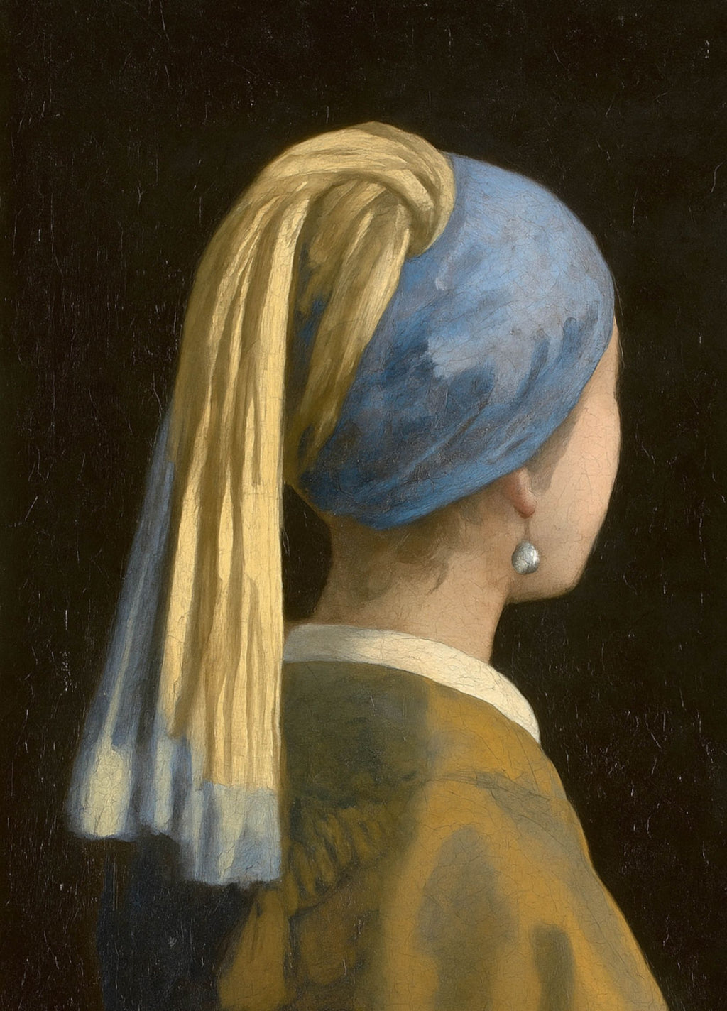 Girl with a Pearl Earring - Johannes Vermeer hardcover journal matte